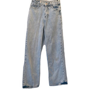 Stonewashed Jeans, S16, Elastic Adjustable waist 12”-14”, L37”, R12”, In. 25